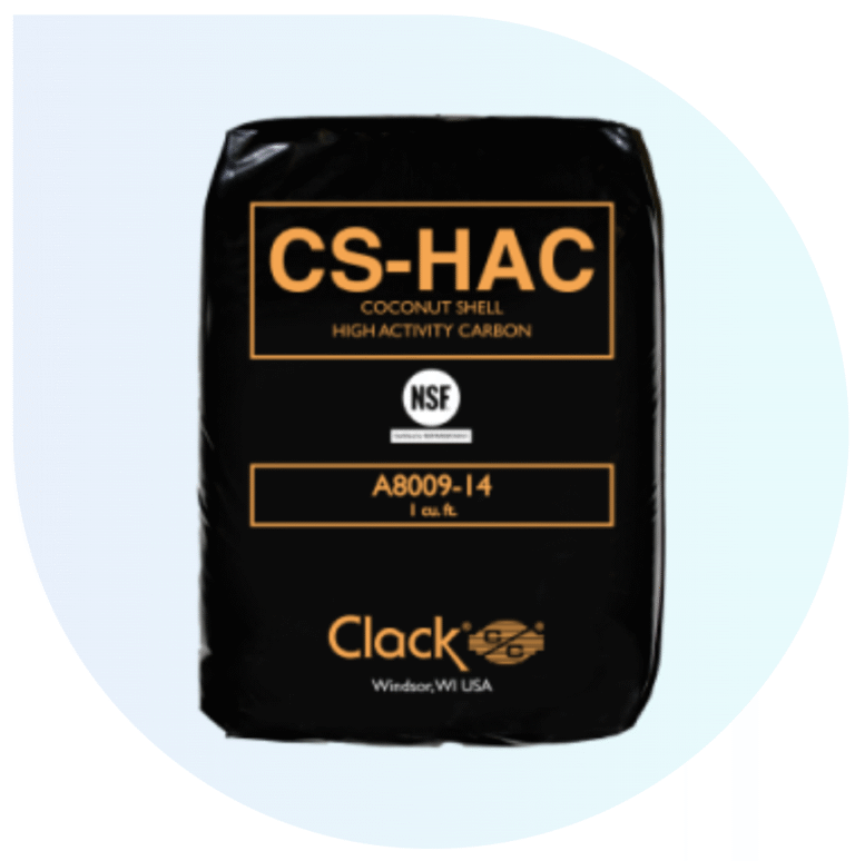 Coconut Shell Activated Carbon Filter Media for Water - Clack Corporation