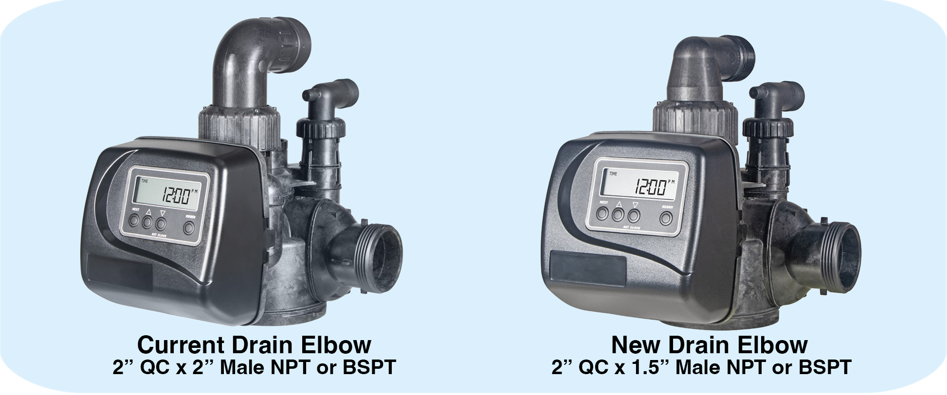 New WS2P Drain Elbow